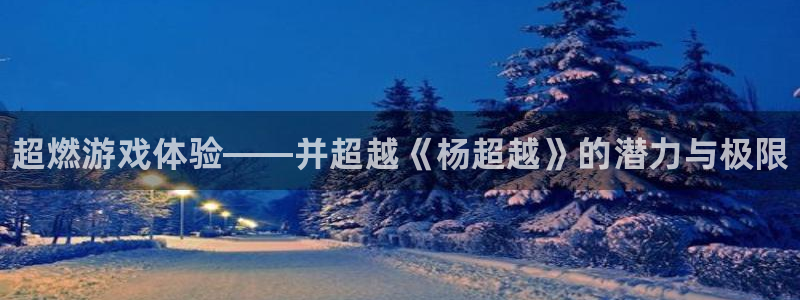 28大神加拿大：超燃游戏体验——并超越《杨超越》的潜力与极限