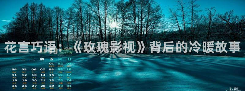 皮特电影院免费观看高清：花言巧语：《玫瑰影视》背后的冷暖故事
